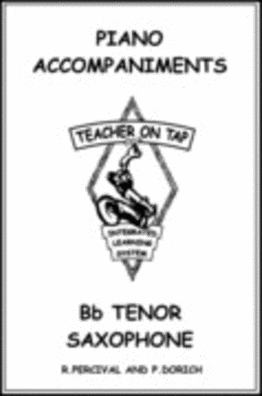 Teacher On Tap B Flat Tenor Sax Pno Acc Bk Tenor Saxophone scores gallery preview page 1