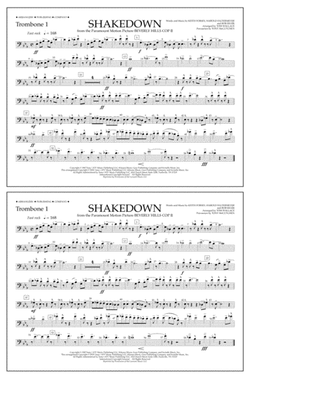 Shakedown - Trombone 1