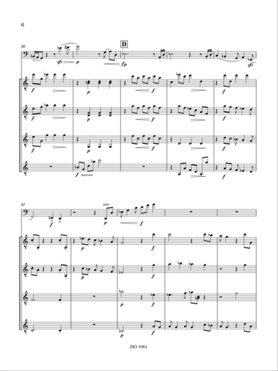Roundelay Roundelay Guitar Ensemble scores gallery preview page 6