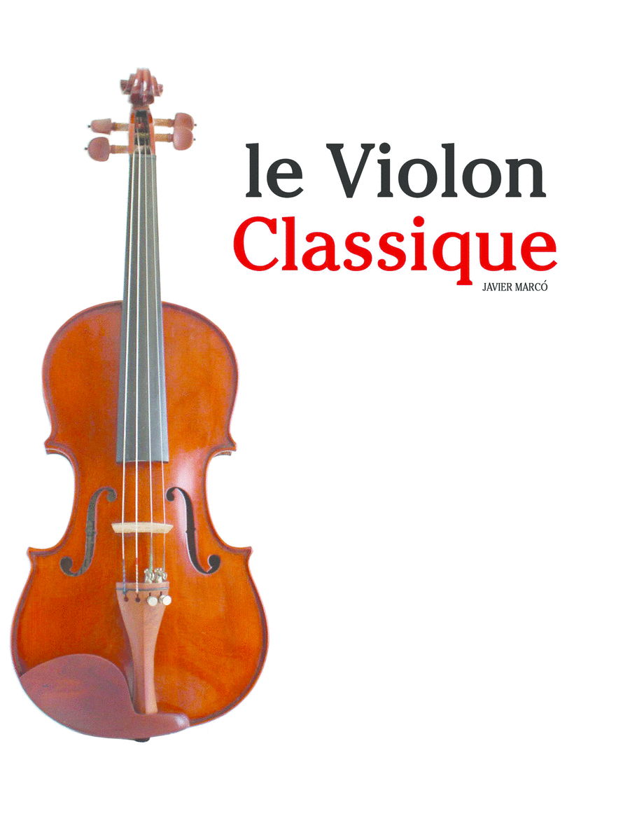 Le Violon Classique Violin Solo scores gallery preview page 1