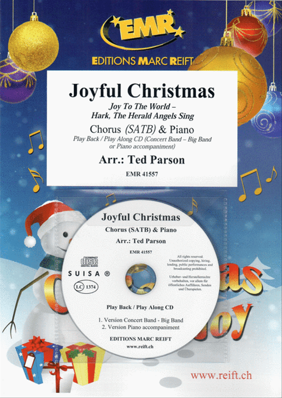 Joyful Christmas 4-Part scores gallery preview page 1