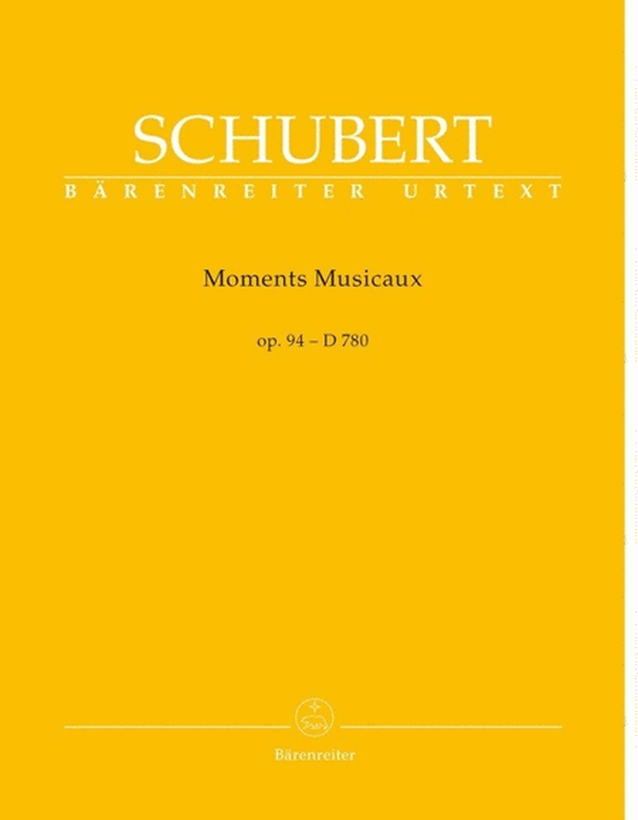 Schubert - Moments Musicaux Op 94 D 780 Piano