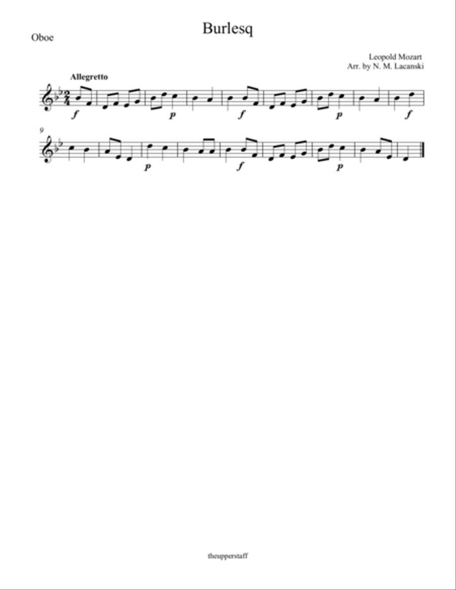 Burlesq Burlesq Woodwind Duet scores gallery preview page 3