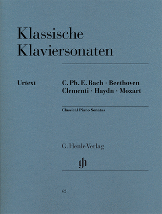 Book cover for Classical Piano Sonatas