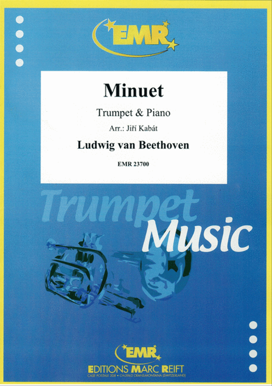 Minuet Trumpet Solo scores gallery preview page 1