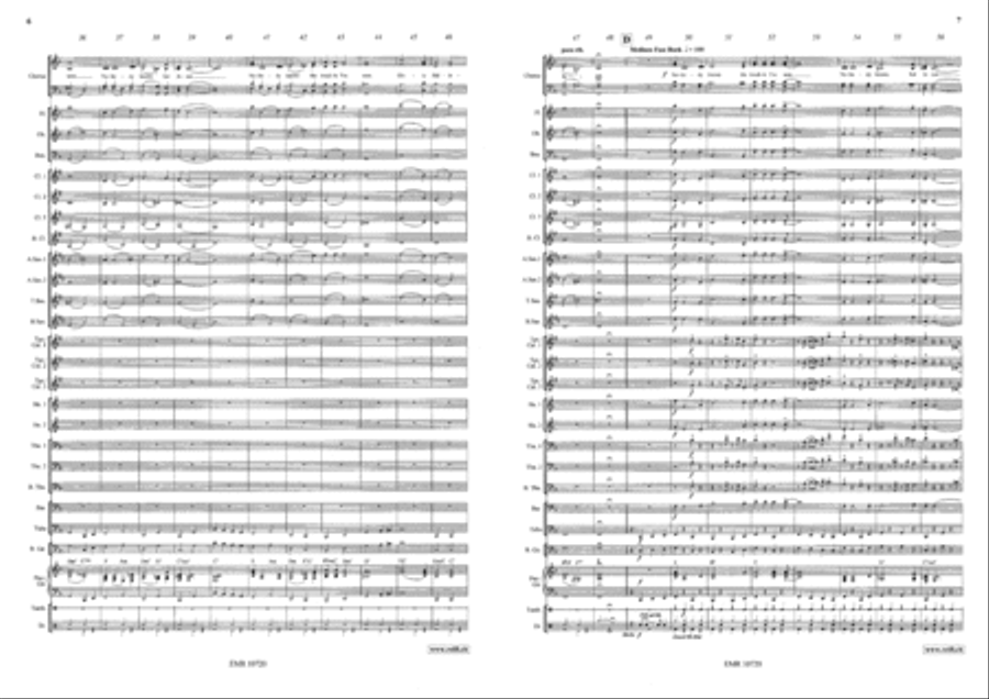Nobody Knows 4-Part scores gallery preview page 6