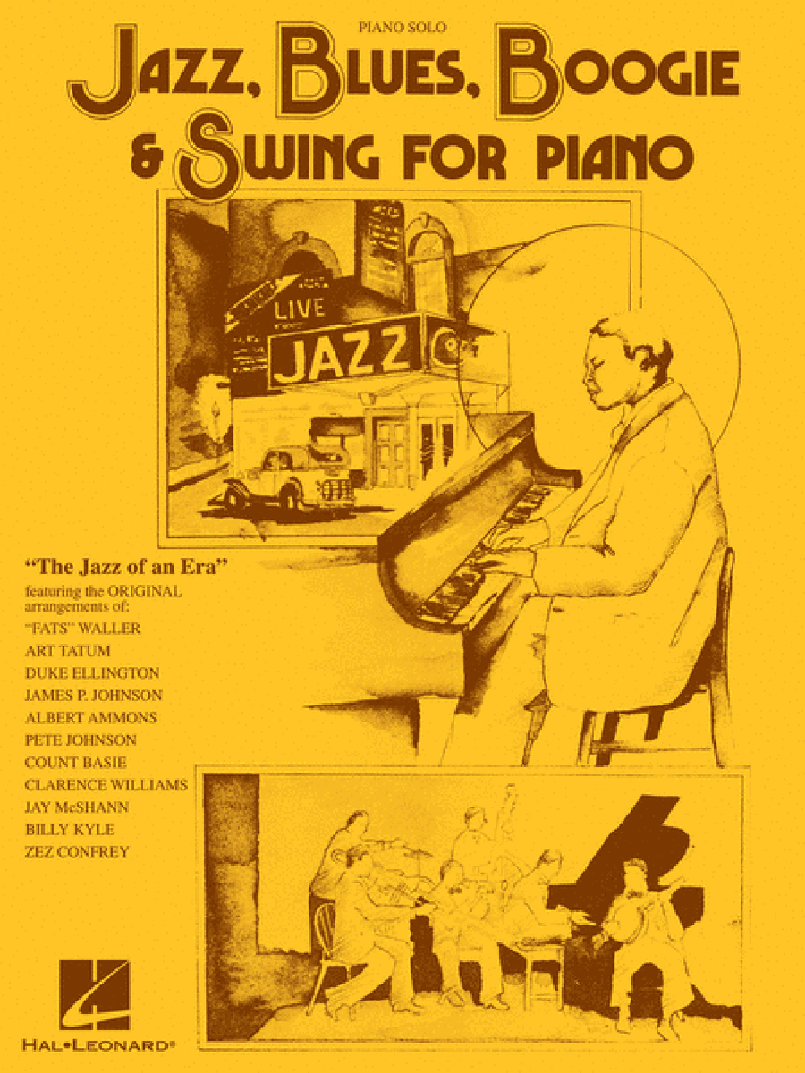 Jazz, Blues, Boogie & Swing for Piano