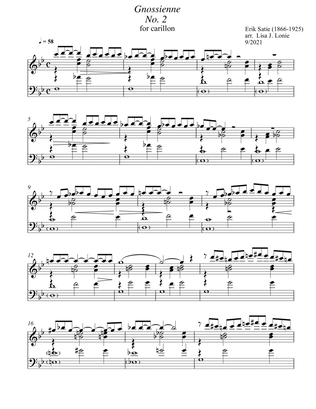 Gnossienne No. 2 (Bb) for Carillon - Erik Satie