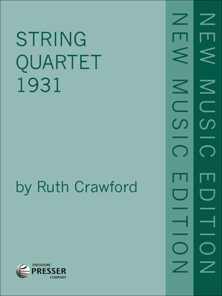 Book cover for String Quartet 1931