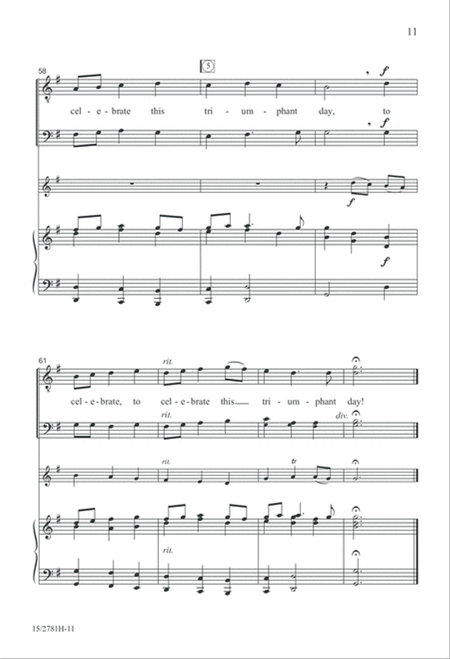 Sing, Now, Ye Sons of Art TB scores gallery preview page 12