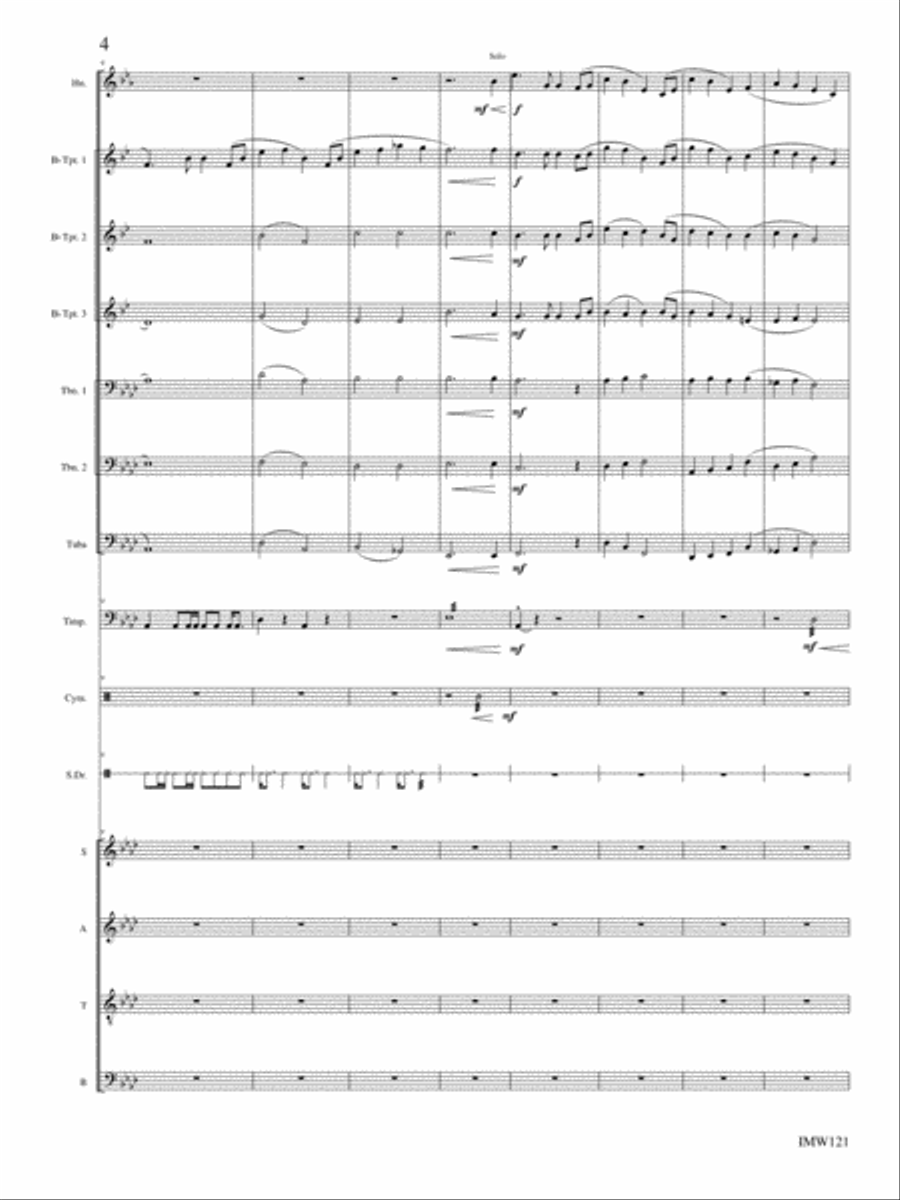 Anthem for the Patriots 4-Part scores gallery preview page 4