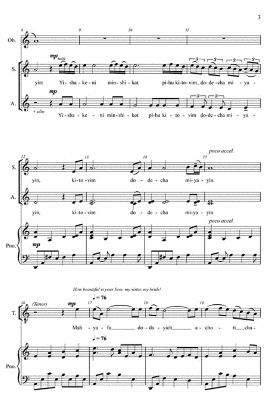 Yishakeni 4-Part scores gallery preview page 3