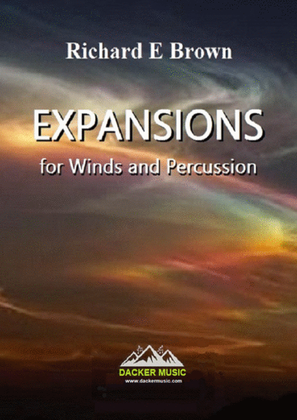 Book cover for Expansions for Winds and Percussion