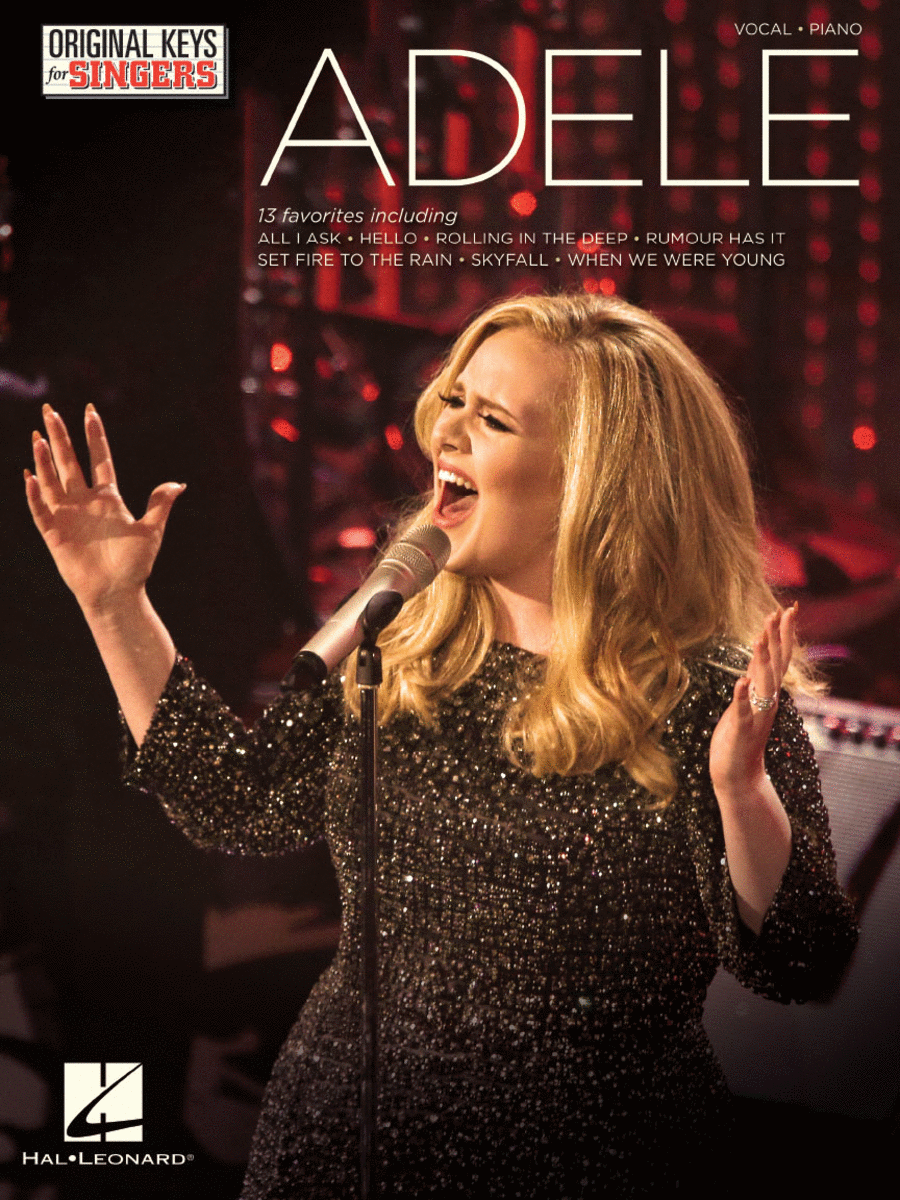 Adele - Original Keys for Singers