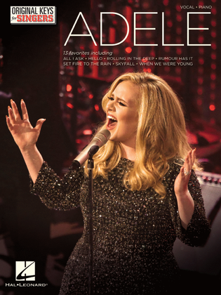 Book cover for Adele - Original Keys for Singers