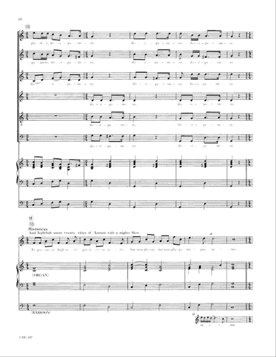 Jephte Divisi scores gallery preview page 18