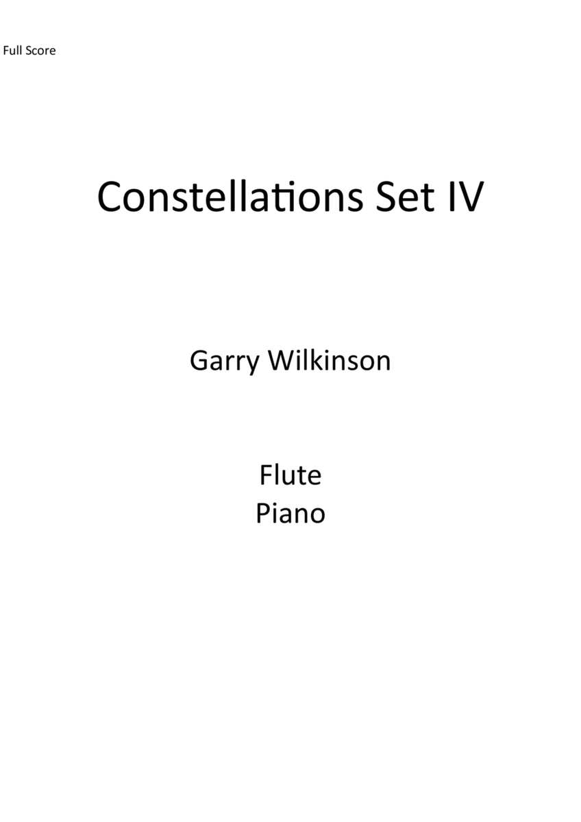 Constellations Set IV