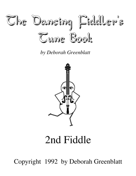 The Dancing Fiddler's Tune Books - 2nd Fiddle Part