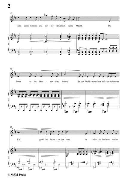 Schubert-Die Allmacht,Op.79 No.2,in D Major,for Voice&Piano image number null