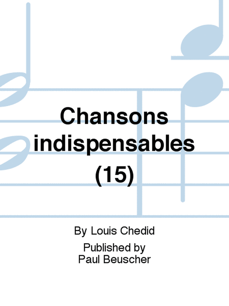 Chansons indispensables (15)