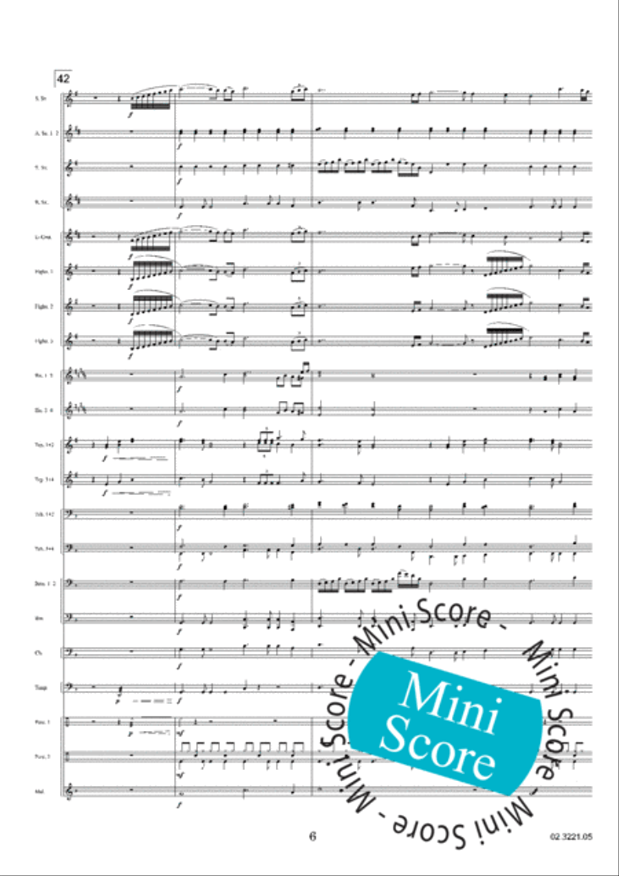 Caruso Caruso Fanfare Band scores gallery preview page 10