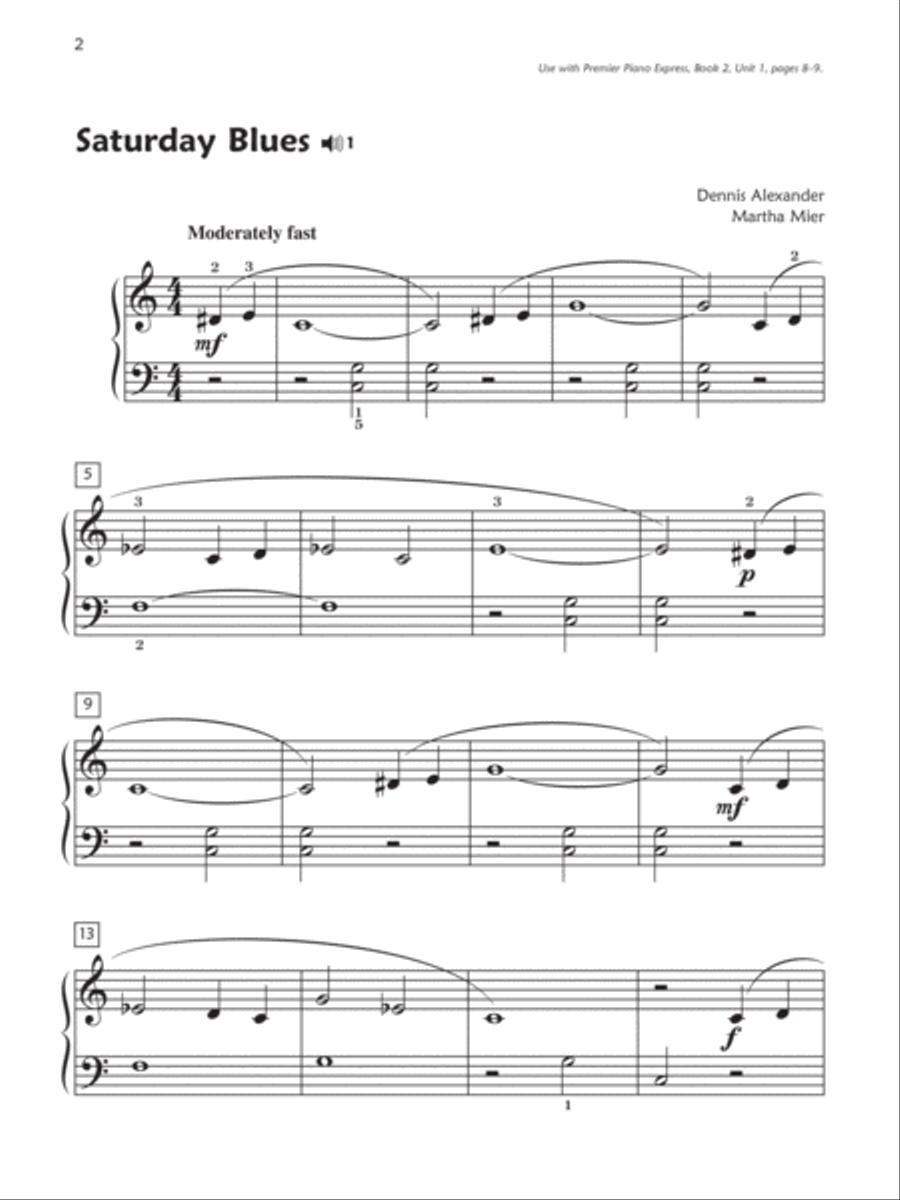 Premier Piano Express -- Repertoire Piano Method scores gallery preview page 3