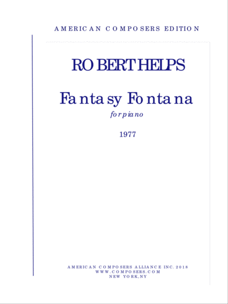 [Helps] Fantasy Fontana Piano Solo scores gallery preview page 1