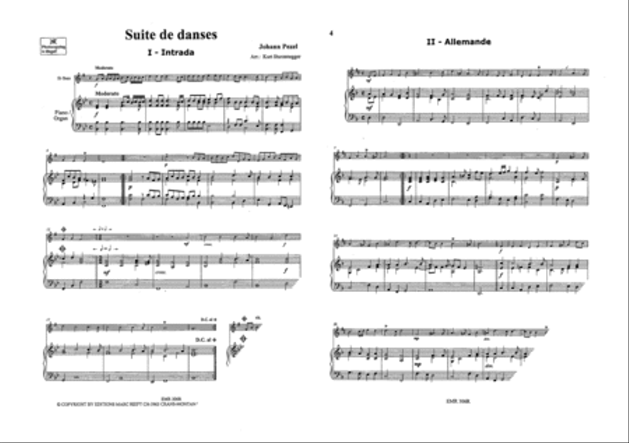 <br>Extrait de partition