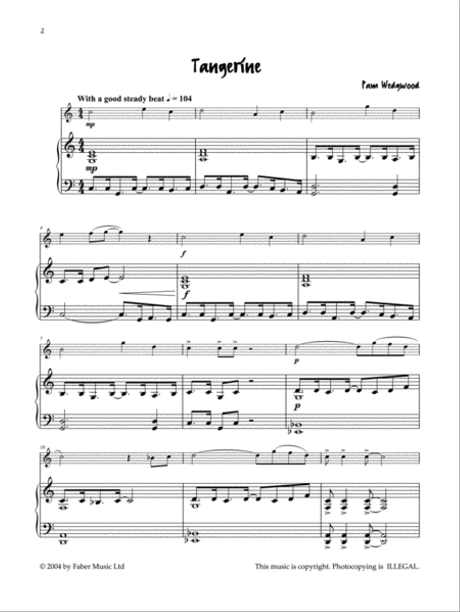 Easy Jazzin' About -- Fun Pieces for Recorder Recorder scores gallery preview page 3
