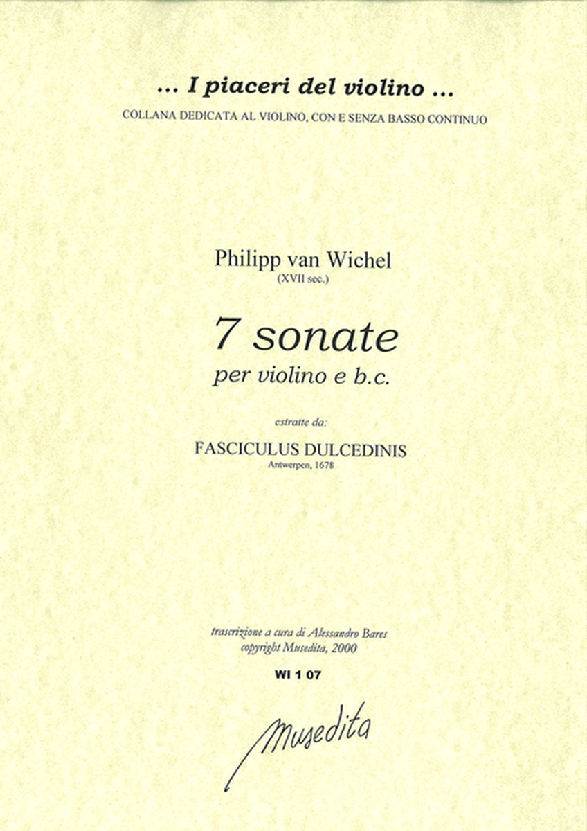7 Sonate (Antwerpen, 1678)