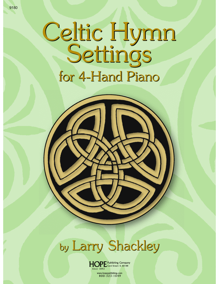 Celtic Hymns for 4-Hand Piano-Digital Version Piano Accompaniment scores gallery preview page 1