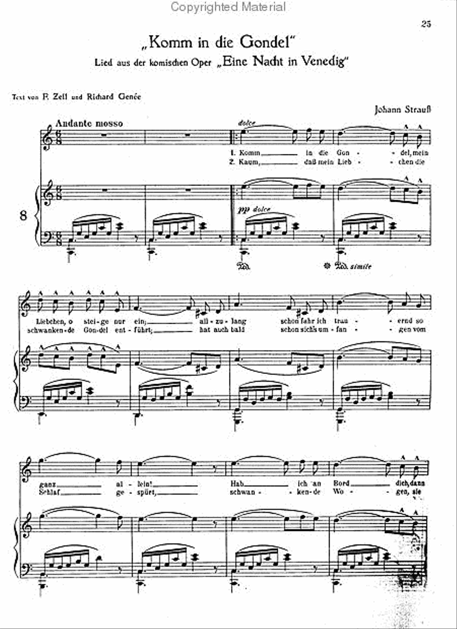 New Operetta Book - Volume 1 Voice scores gallery preview page 4