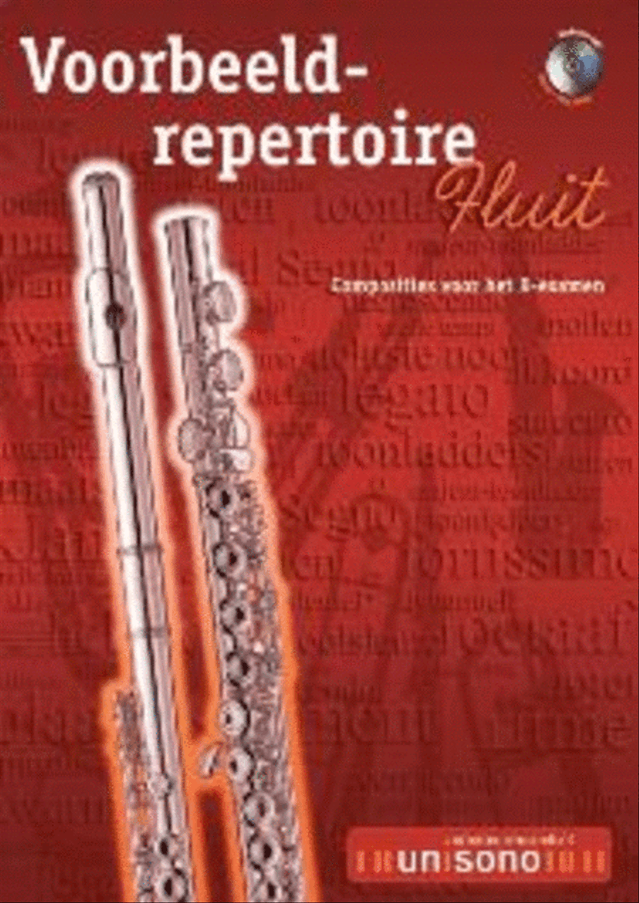 Voorbeeldrepertoire B Flute Solo scores gallery preview page 1