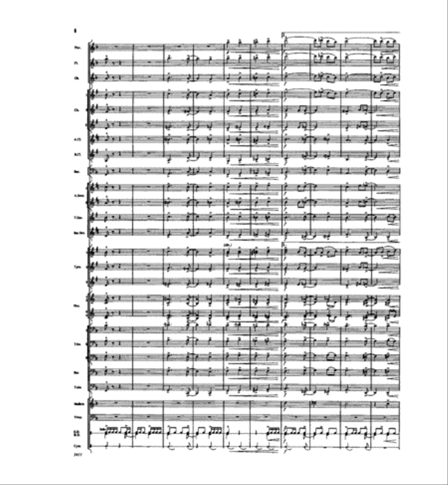 Silvercrest Concert Band scores gallery preview page 5