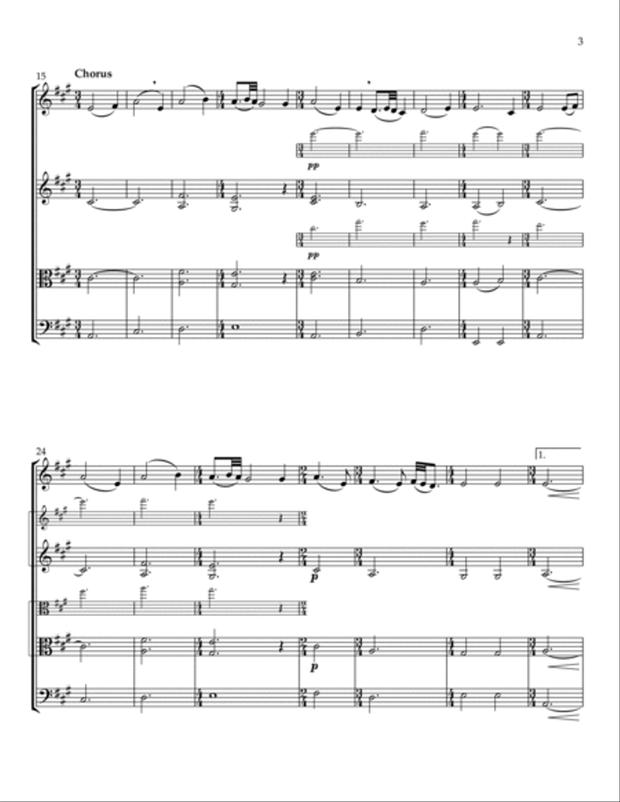 May It Be (Chantage Version) String Trio scores gallery preview page 5