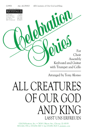 Book cover for All Creatures of Our God and King - Guitar edition