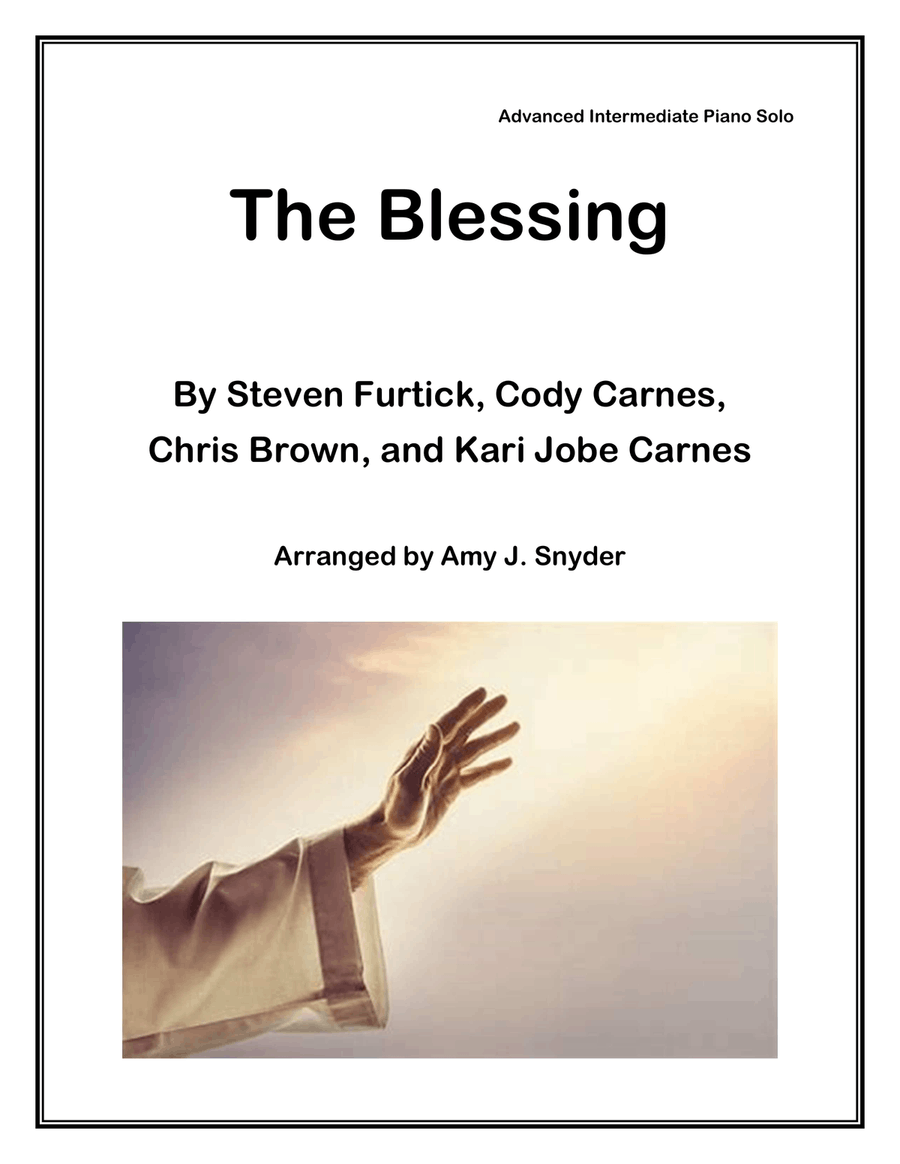 The Blessing Piano Solo scores gallery preview page 1