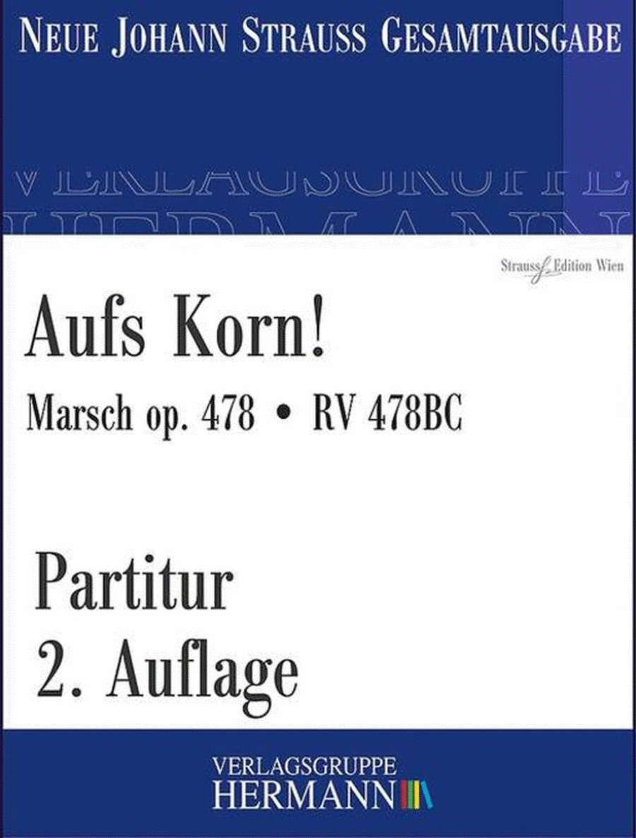 Aufs Korn! Op. 478 RV 478BC Orchestra scores gallery preview page 1