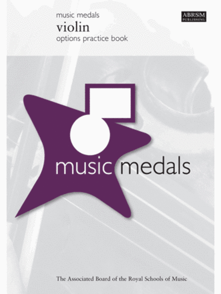 Music Medals Violin (Options Practice Book)