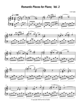 Romantic Pieces for Piano; Vol. 2