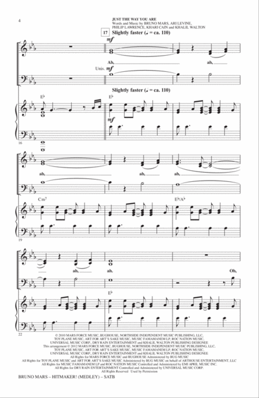 Bruno Mars: Hitmaker! (Medley)