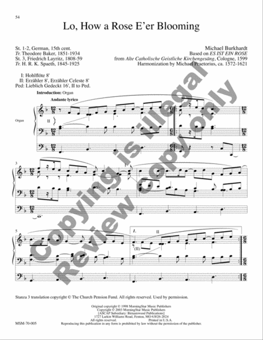 Savior of the Nations, Come (Full Score) Choir scores gallery preview page 65