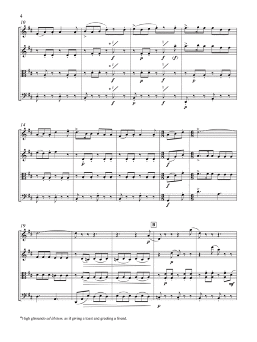 A Cup of Rejoicing A Cup of Rejoicing Clarinet scores gallery preview page 3