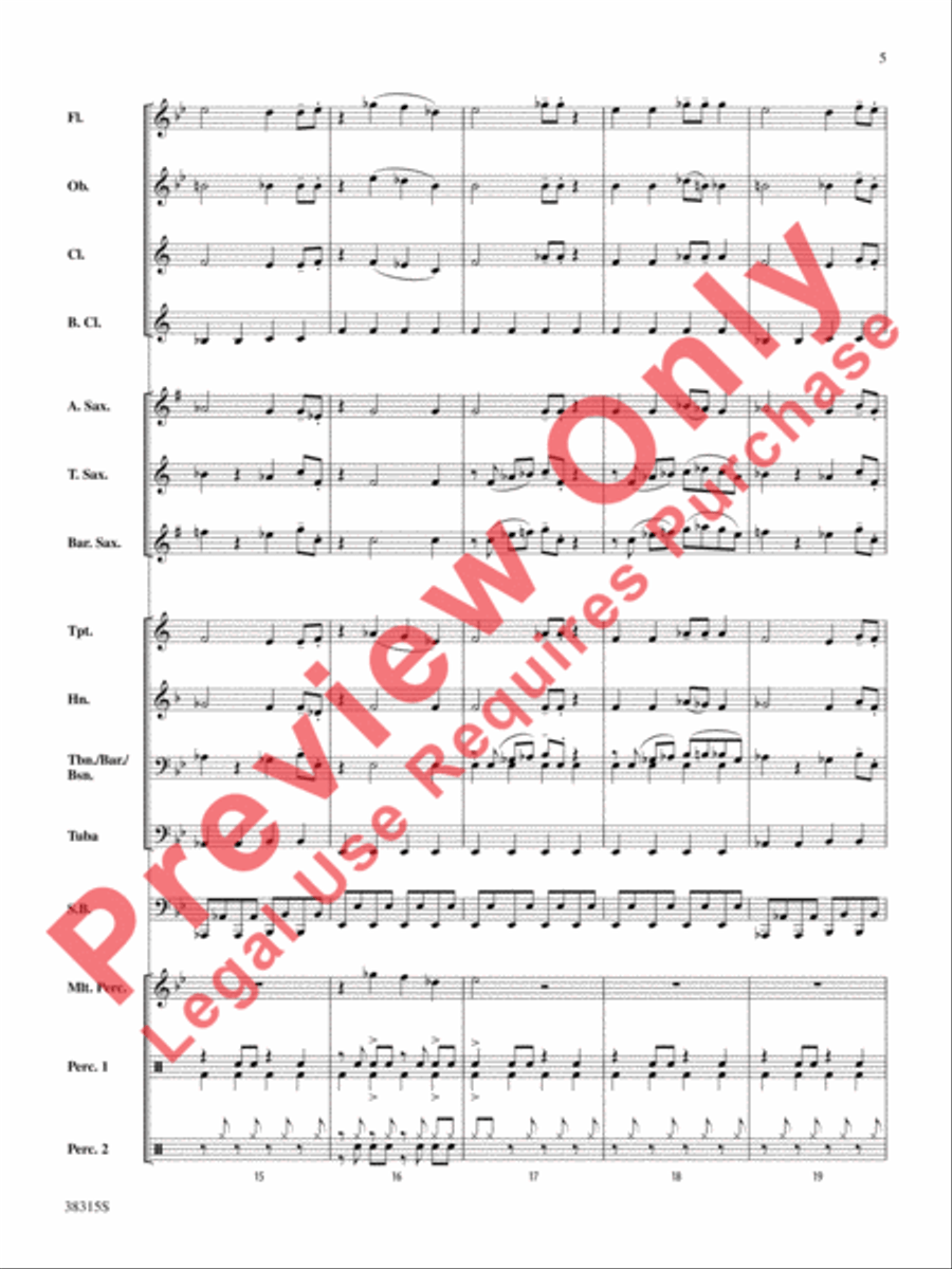 Kernkraft 400 Concert Band scores gallery preview page 6