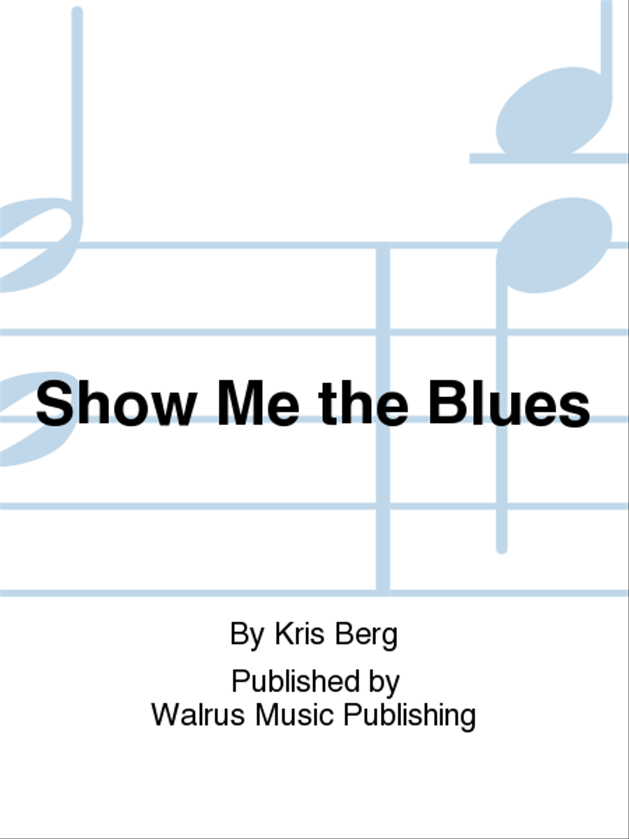 Show Me the Blues Big Band scores gallery preview page 1