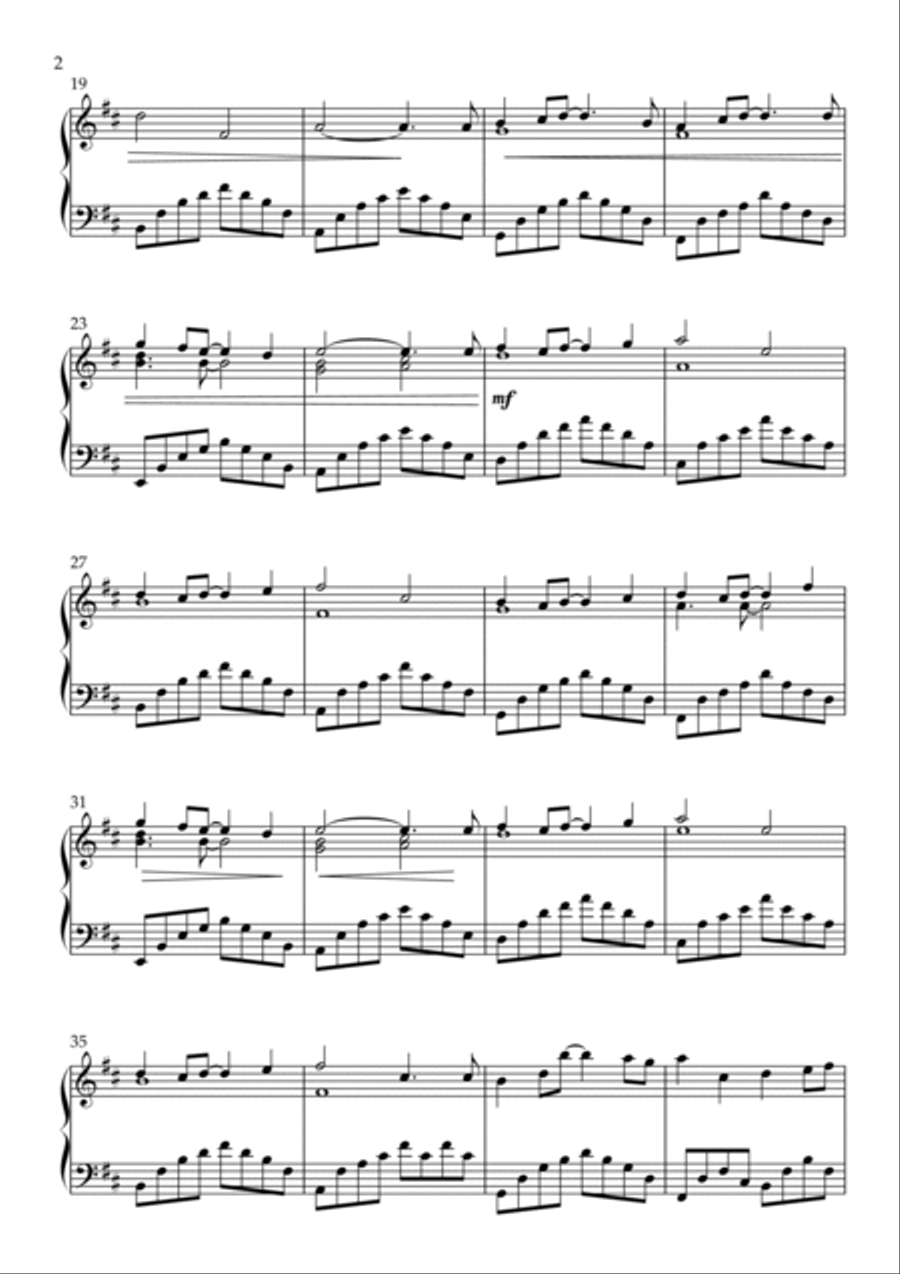 Summer Sunshine (No.3 from Season Suite) Piano Solo scores gallery preview page 2