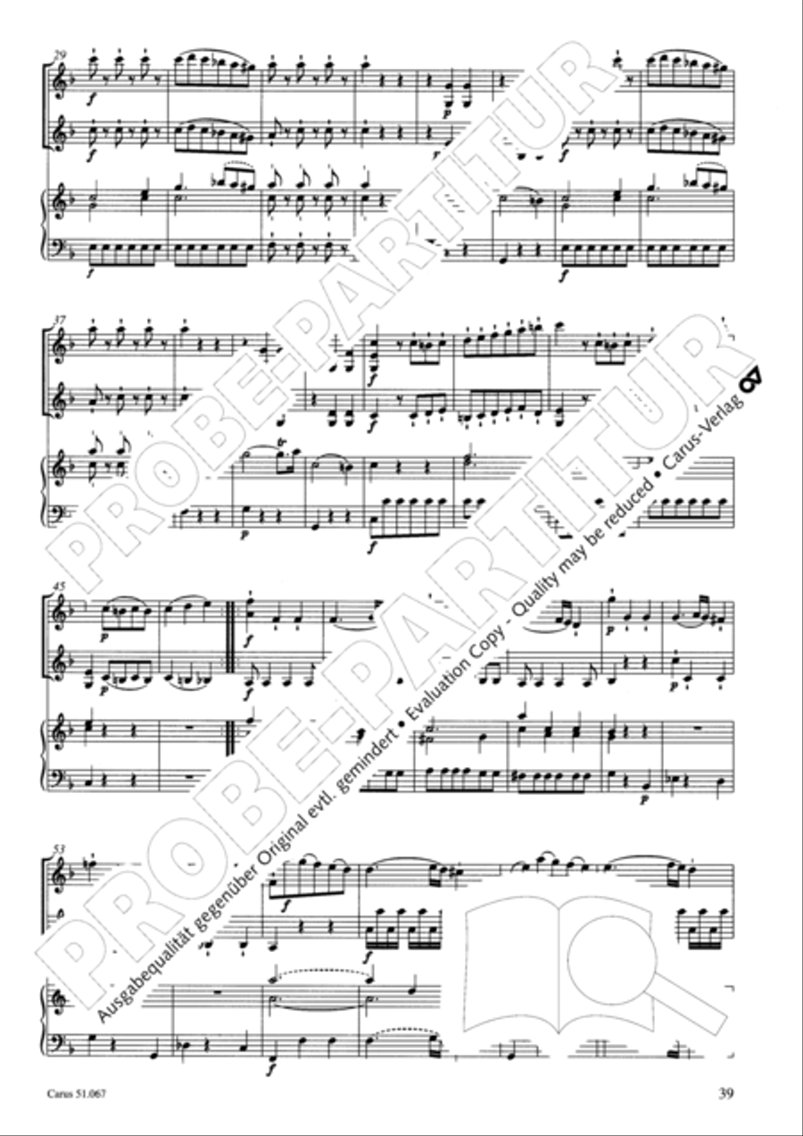 Church Sonatas Church Sonatas Collection / Songbook scores gallery preview page 40