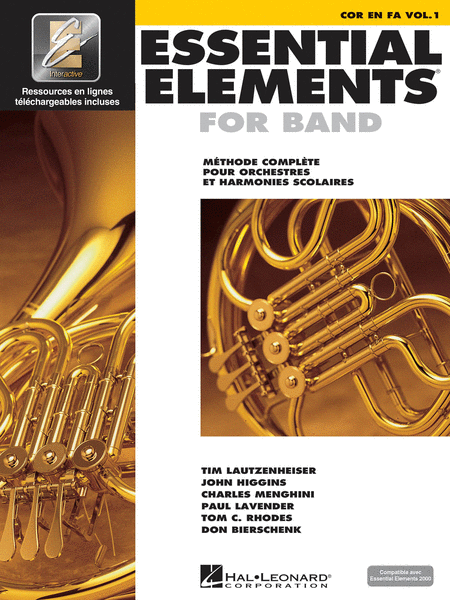 Essential Elements 2000 (French Horn) - French Edition