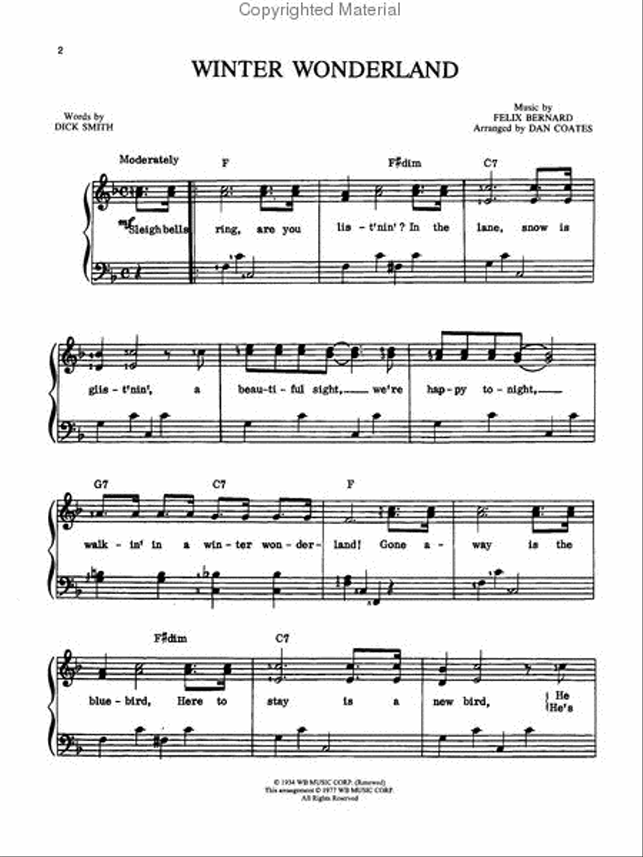 Winter Wonderland Small Ensemble scores gallery preview page 2