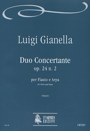 Duo Concertante Op. 24 No. 2 for Flute and Harp